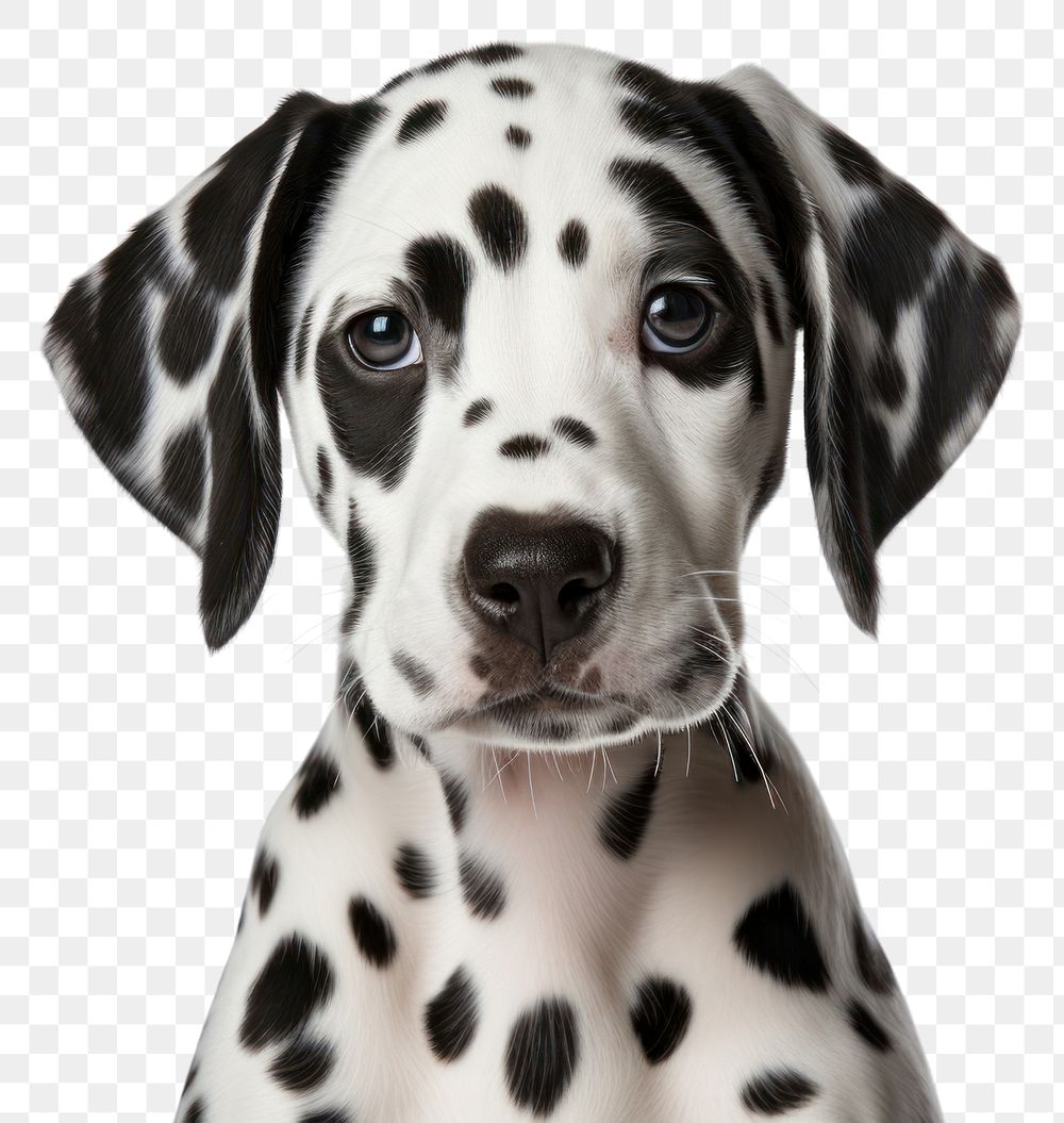 PNG Dalmatian animal mammal puppy. AI generated Image by rawpixel.