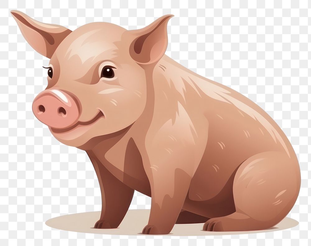 PNG Pig mammal animal investment transparent background