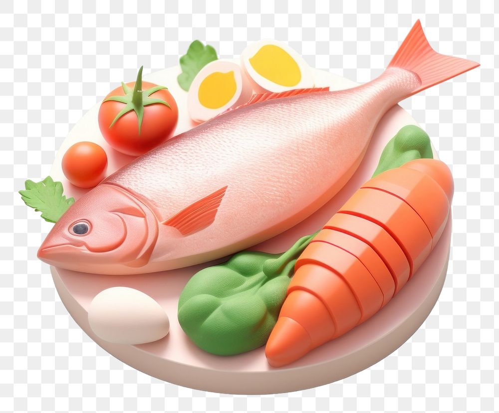 PNG Fish food meat medication. AI generated Image by rawpixel.