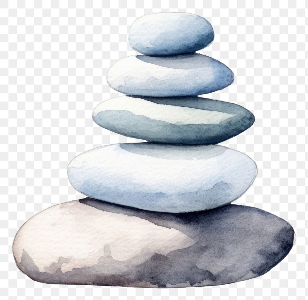 PNG Pebble rock creativity relaxation. AI generated Image by rawpixel.