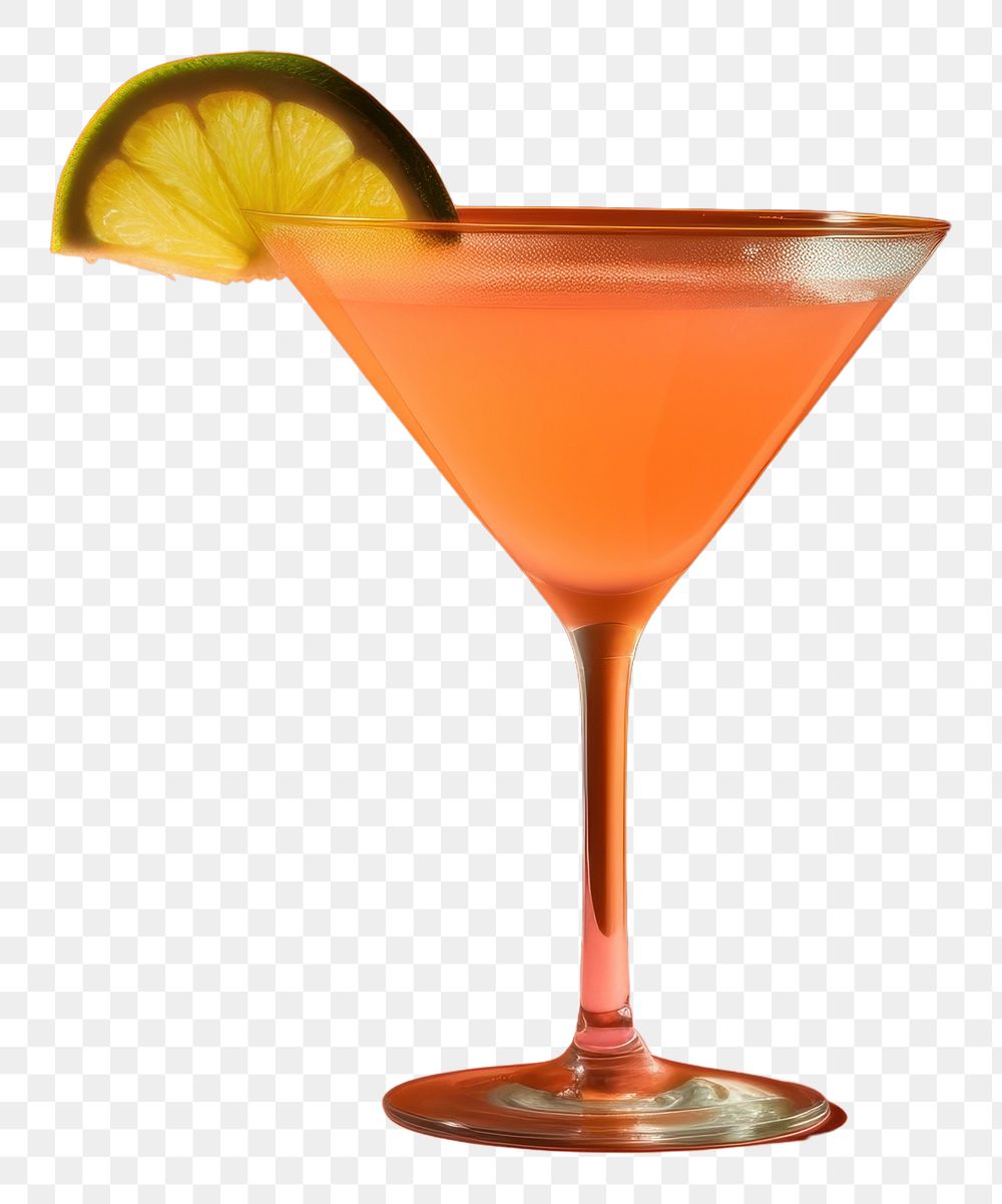 PNG Cocktail martini drink fruit. 