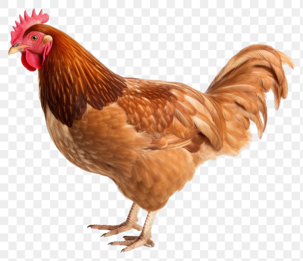 PNG Chicken poultry animal bird. AI generated Image by rawpixel.