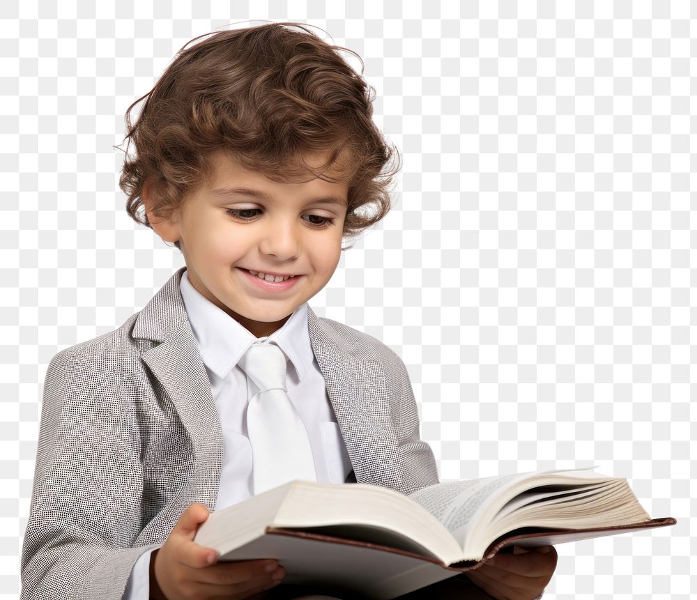 PNG Reading child intelligence publication. AI generated Image by rawpixel.