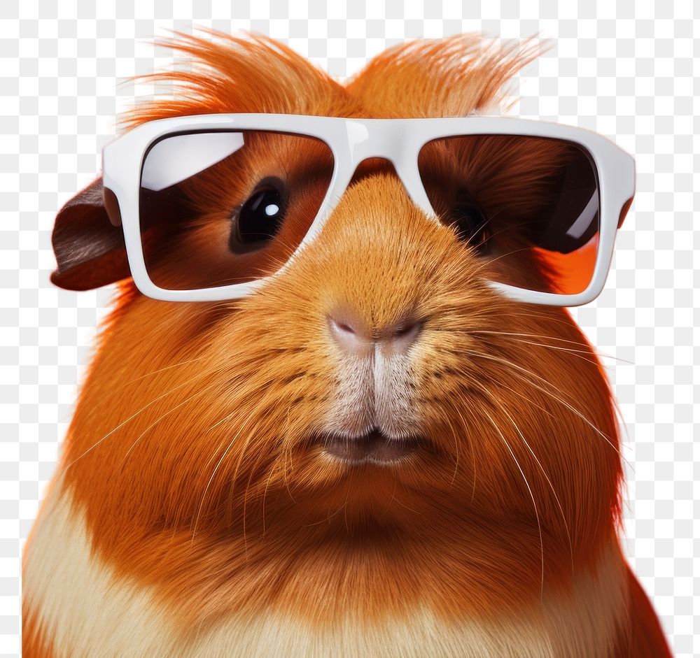 PNG Sunglasses mammal animal rodent. AI generated Image by rawpixel.