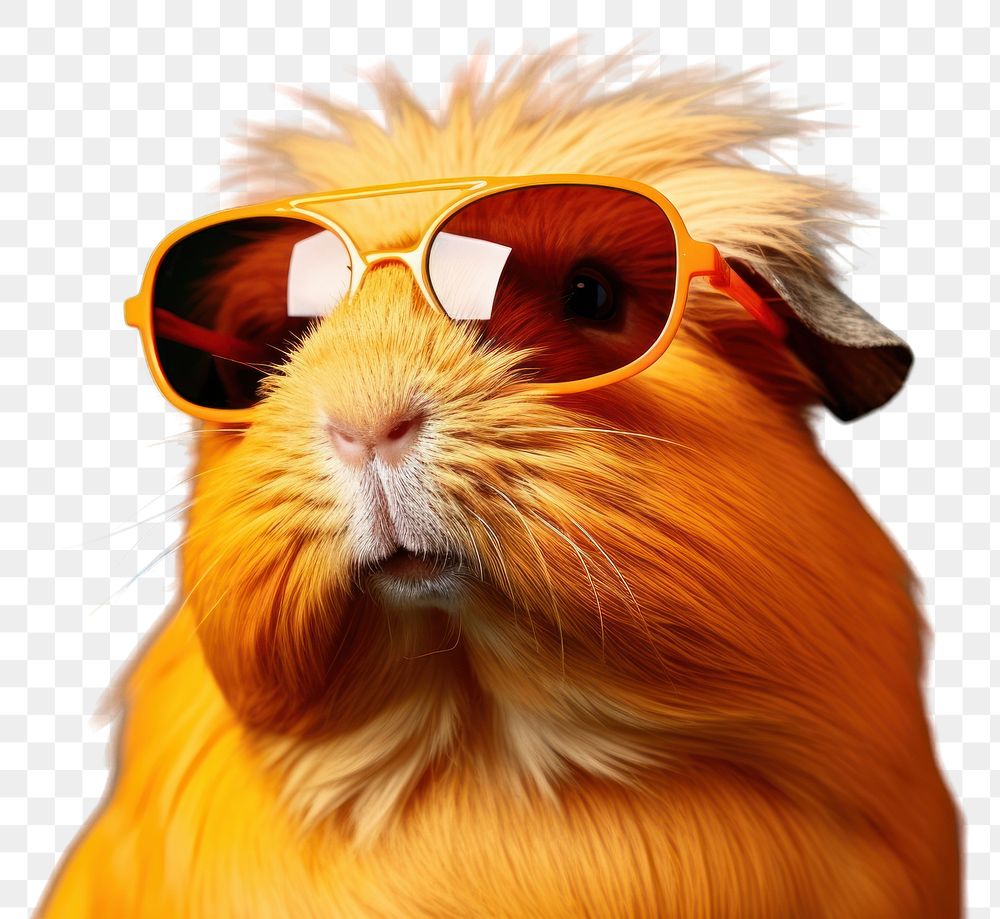 PNG Sunglasses hamster mammal animal. AI generated Image by rawpixel.