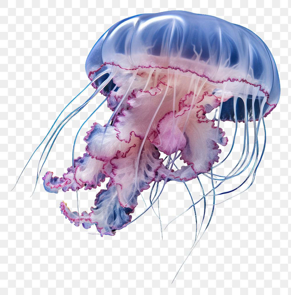 PNG Jellyfish animal invertebrate zooplankton. 