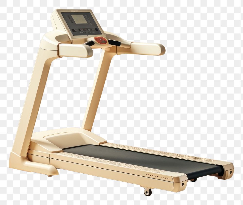 PNG Treadmill technology exercising equipment. AI generated Image by rawpixel.
