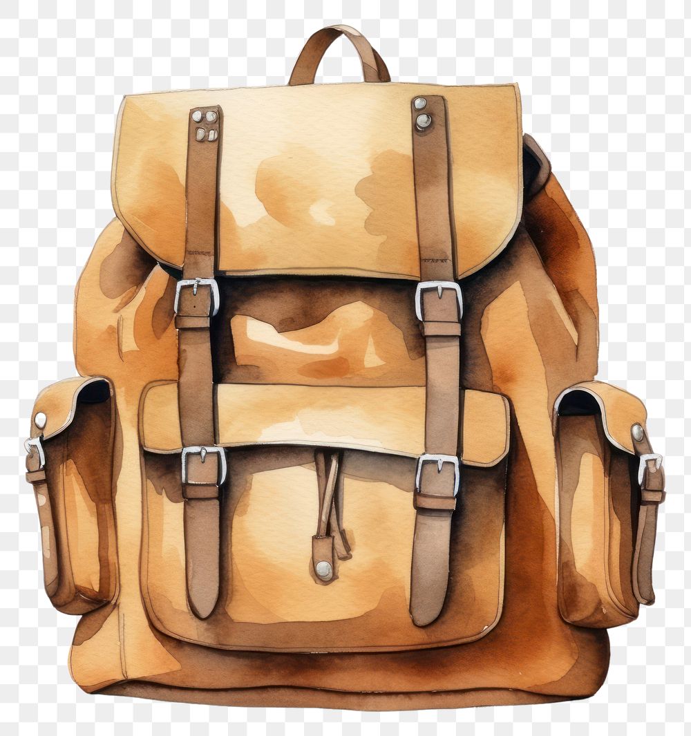 PNG Backpack handbag accessories transparent background