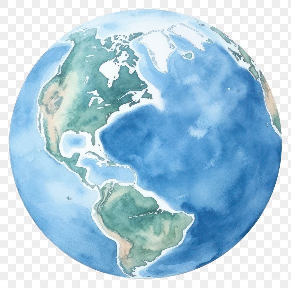 PNG Earth planet space globe transparent background