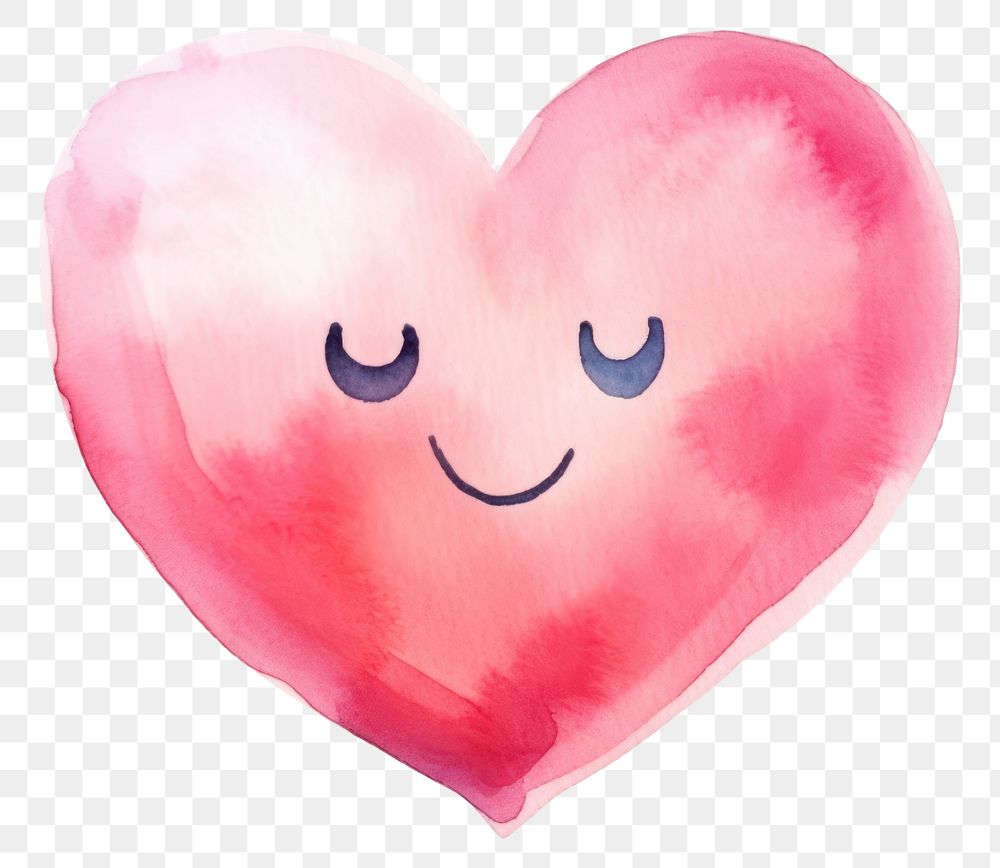 PNG Heart anthropomorphic creativity emoticon. AI generated Image by rawpixel.