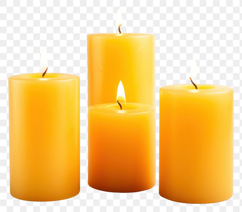 PNG Candle white background spirituality illuminated. AI generated Image by rawpixel.