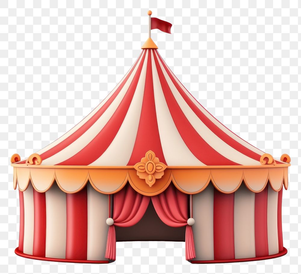 PNG  Circus tent architecture celebration. AI generated Image by rawpixel.