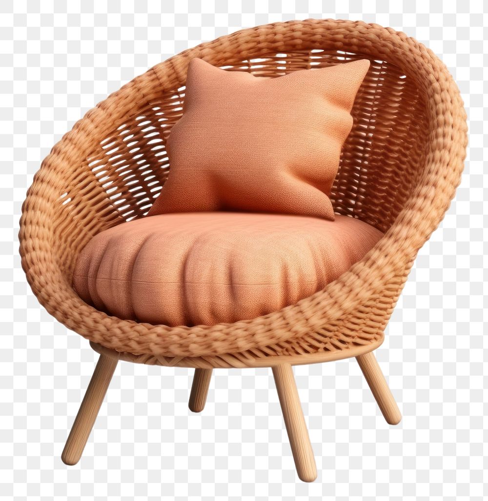 PNG Chair furniture armchair cushion. 