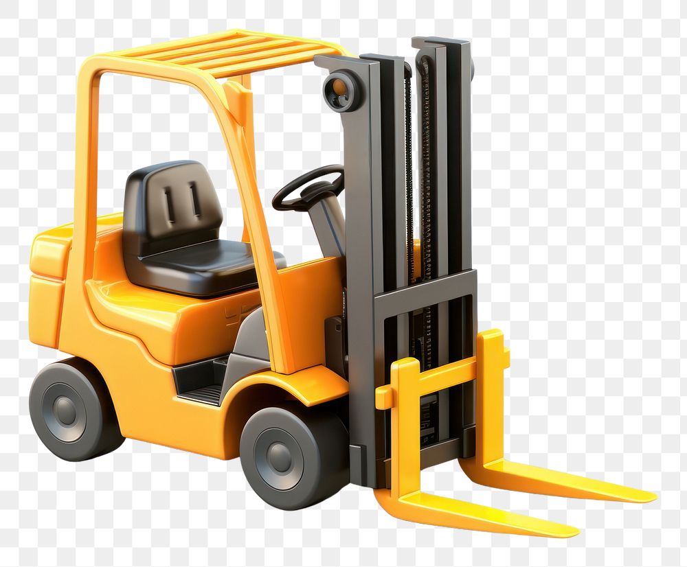 PNG Forklift  delivering equipment. 