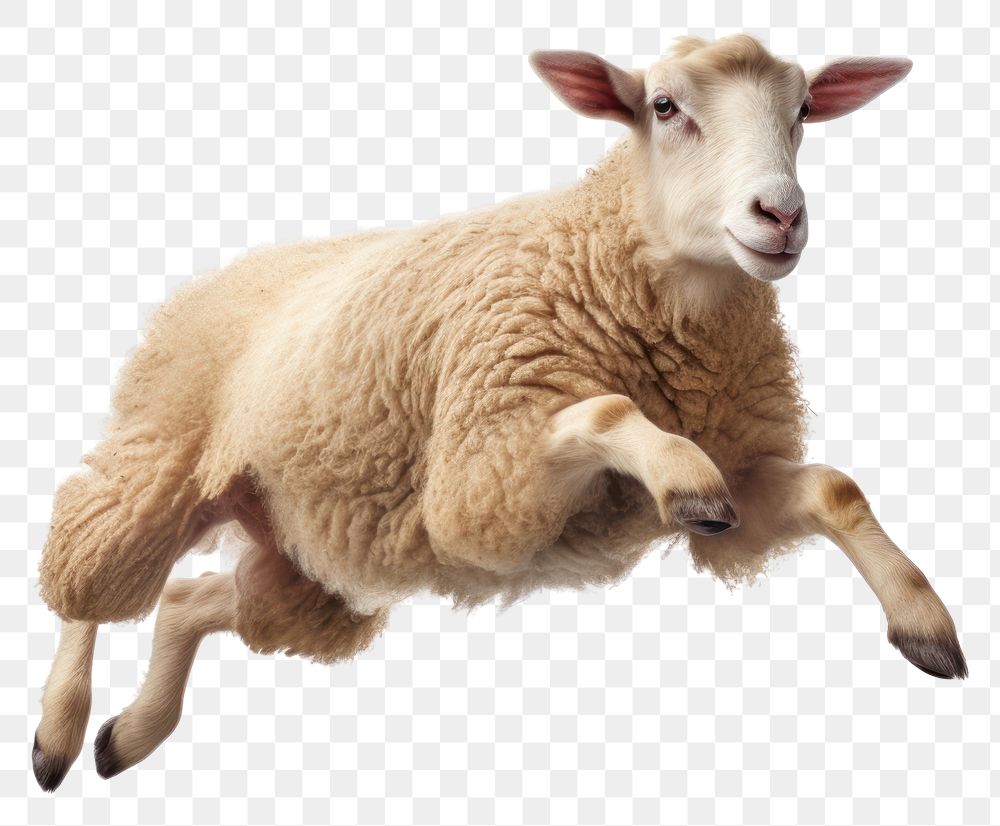 PNG Livestock animal mammal sheep. AI generated Image by rawpixel.