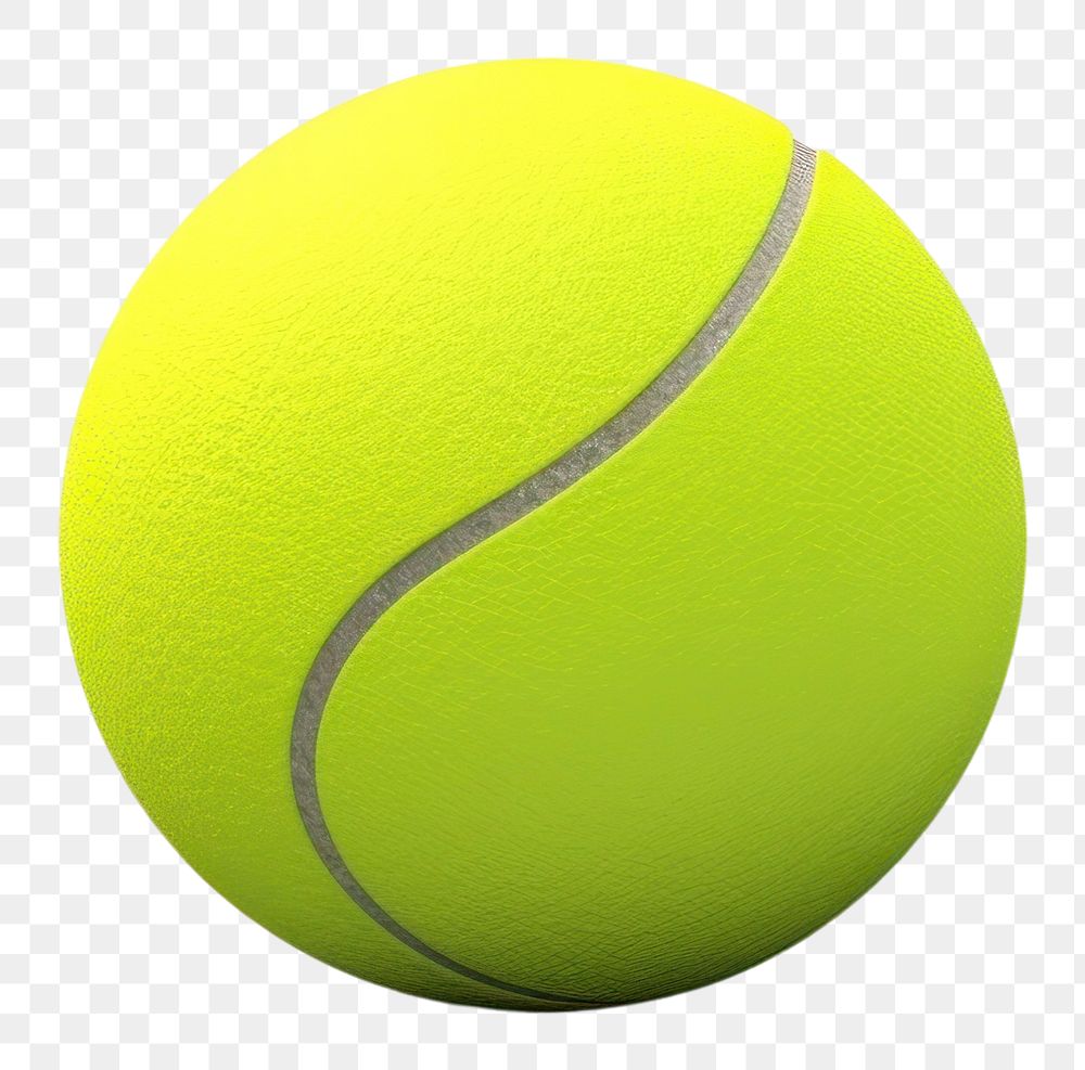 PNG Tennis ball sports tennis ball. AI generated Image by rawpixel.