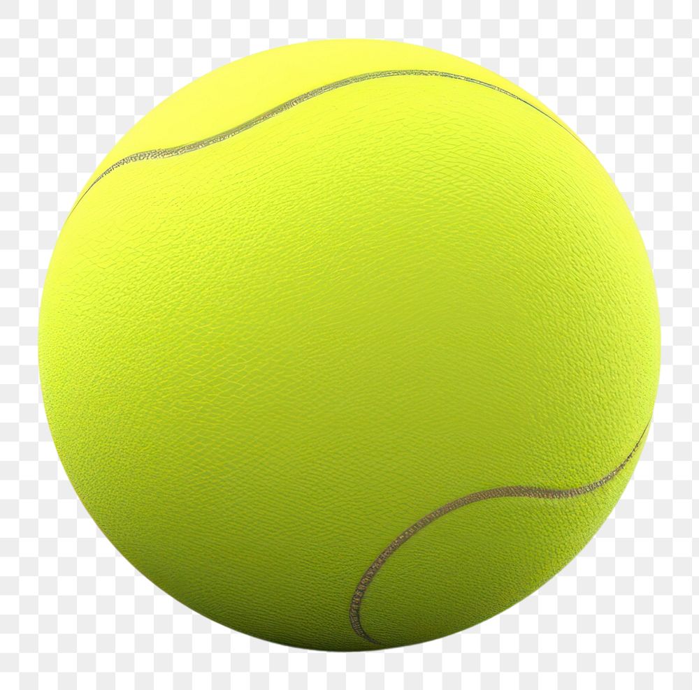 PNG Tennis ball sports white background. AI generated Image by rawpixel.