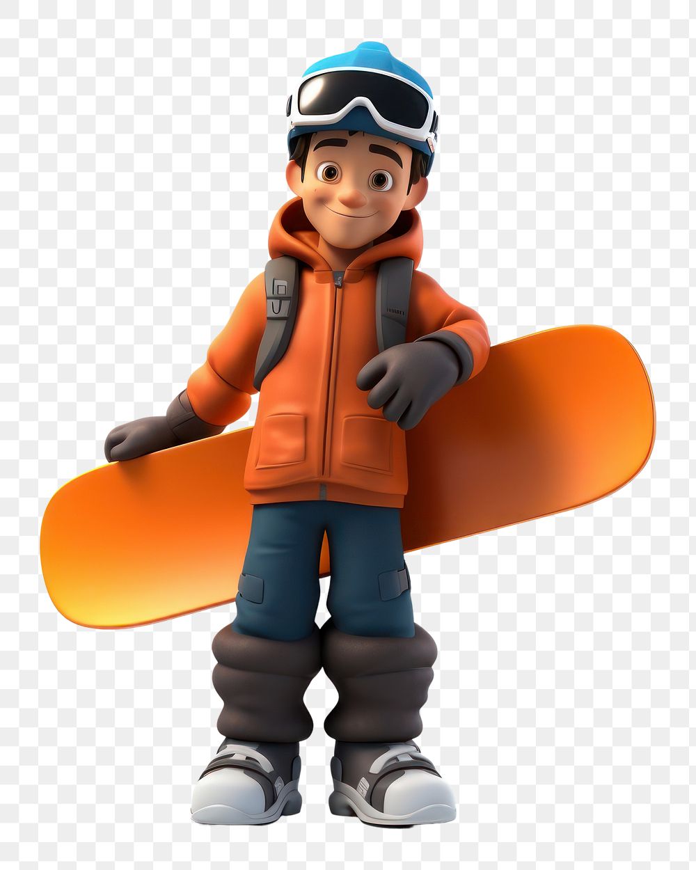 PNG Snow snowboard person transparent background. 