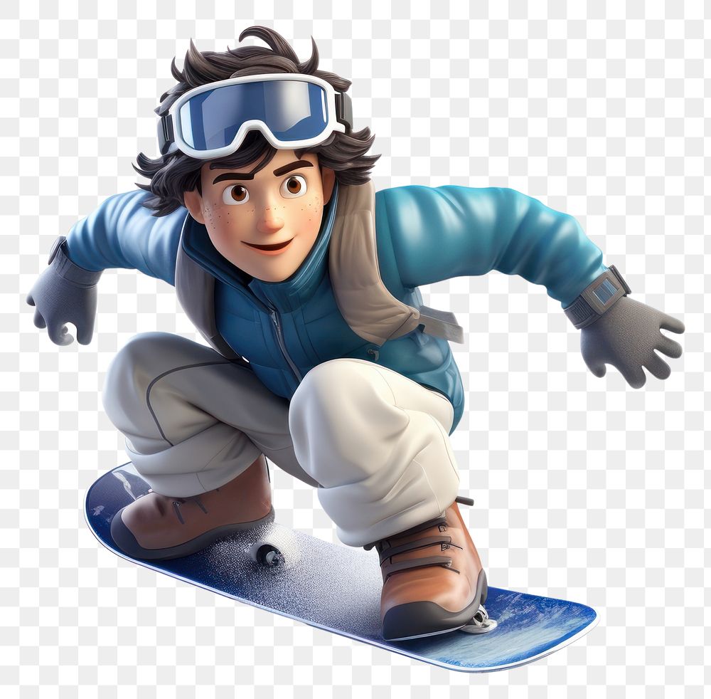 PNG Snow snowboarding sports person. AI generated Image by rawpixel.
