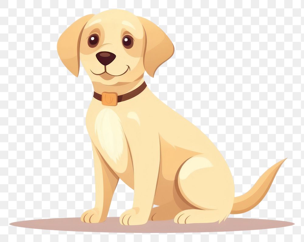 PNG  Retriever animal mammal puppy. AI generated Image by rawpixel.