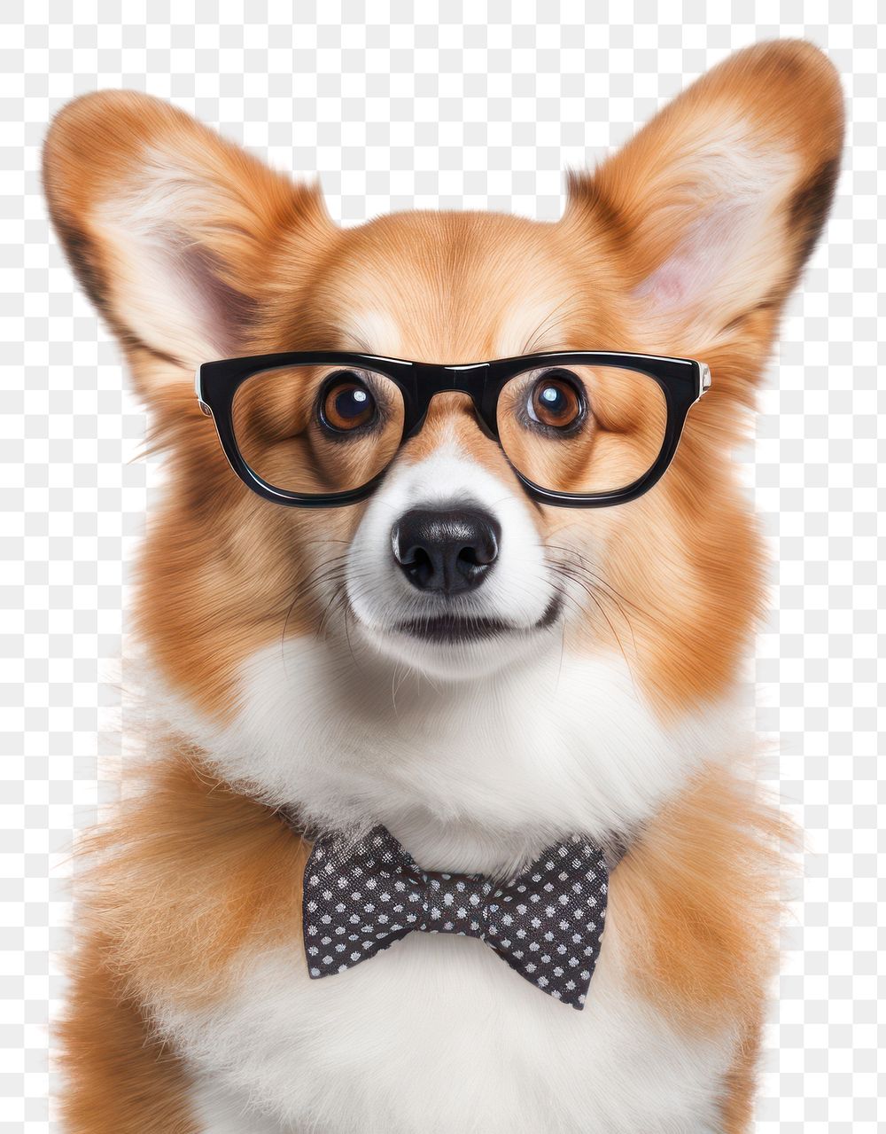 PNG Glasses mammal animal dog. AI generated Image by rawpixel.