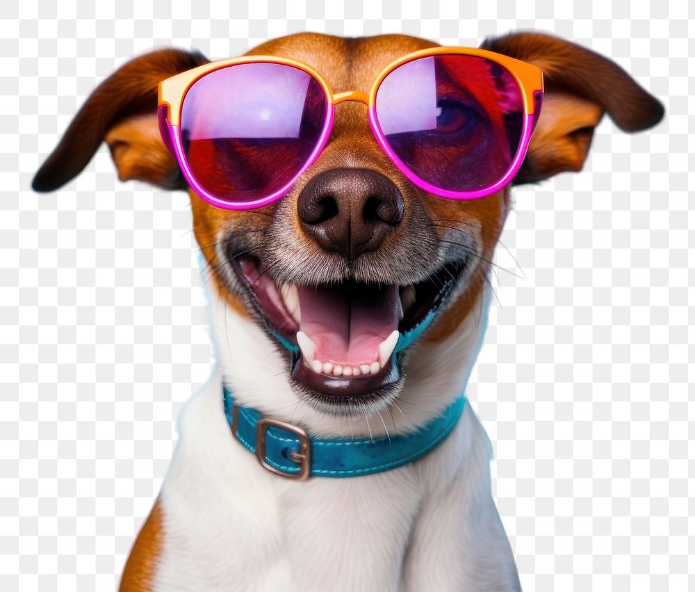 PNG Glasses dog sunglasses portrait