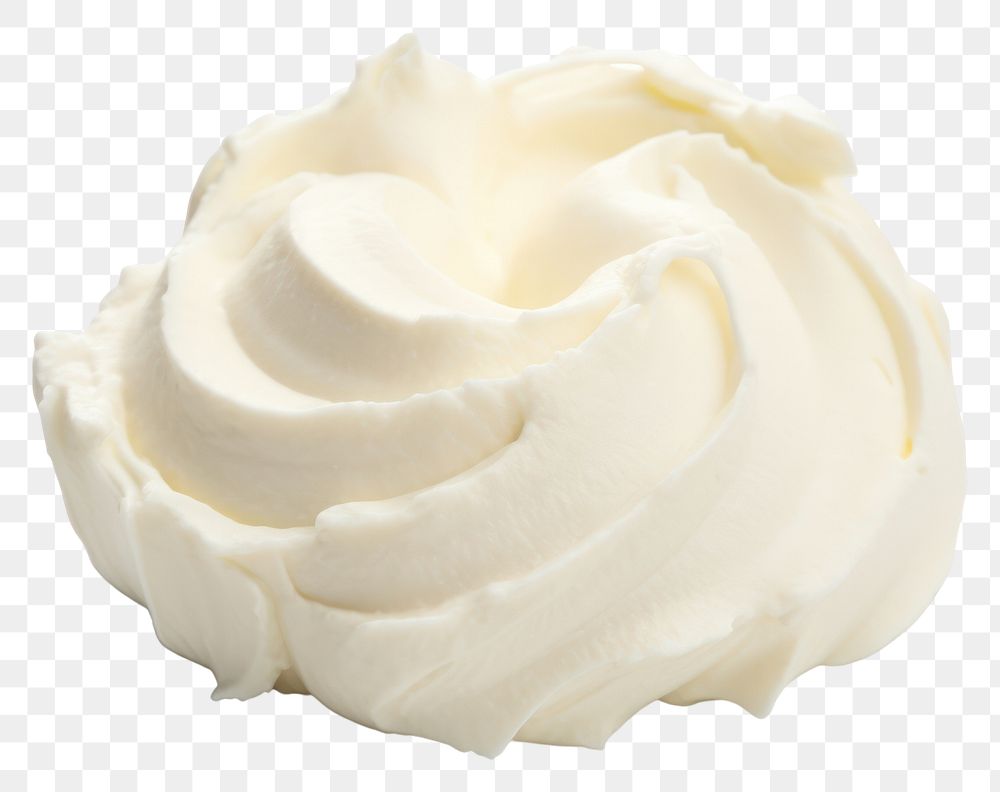 PNG Dessert cream white food. AI generated Image by rawpixel.