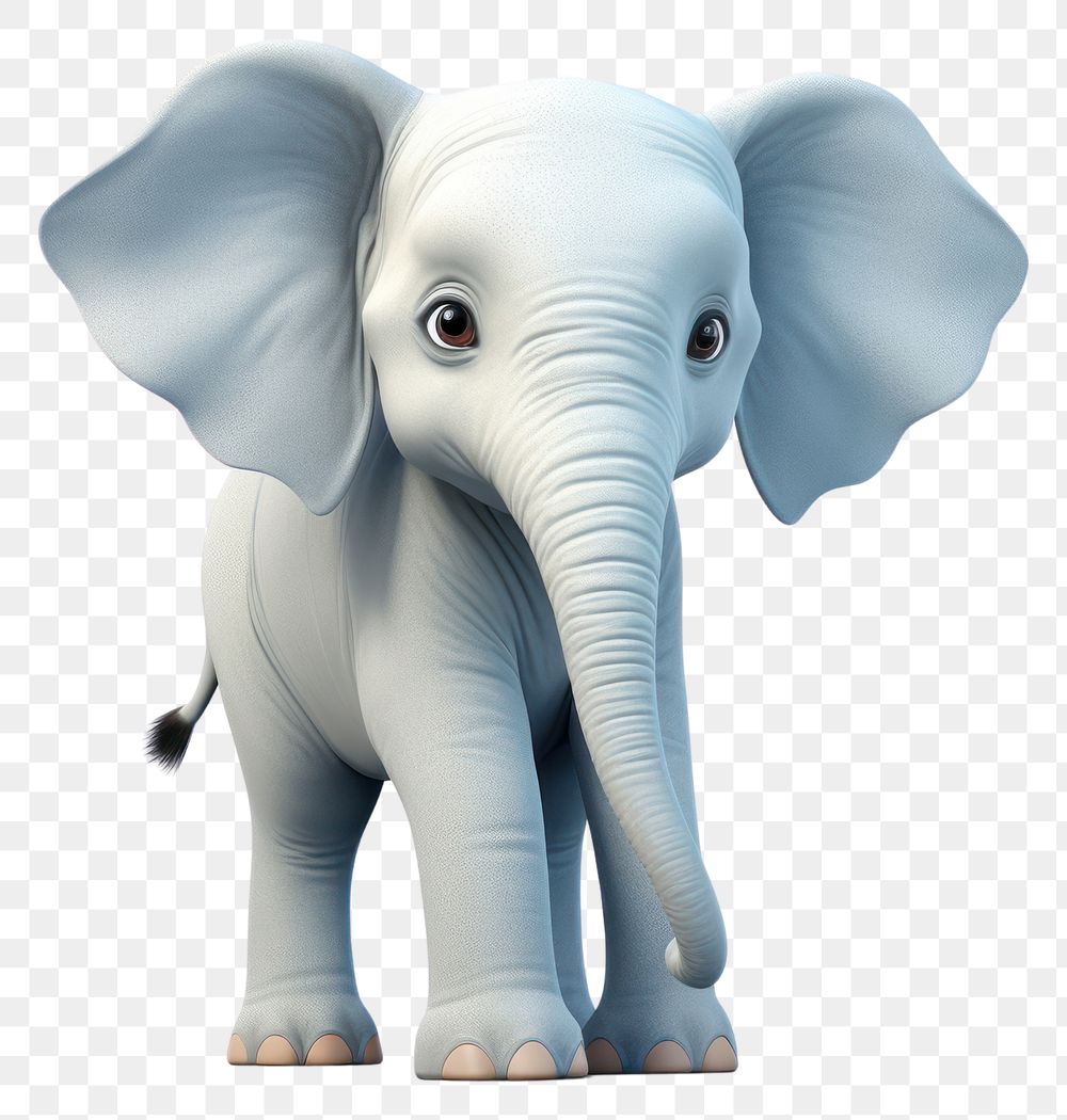 PNG Elephant wildlife cartoon animal. 