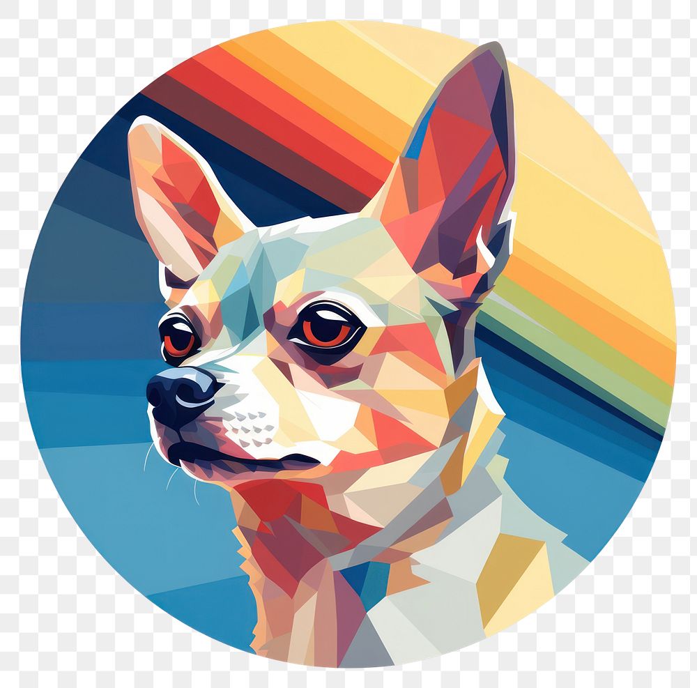 PNG Chihuahua bulldog mammal animal. AI generated Image by rawpixel.