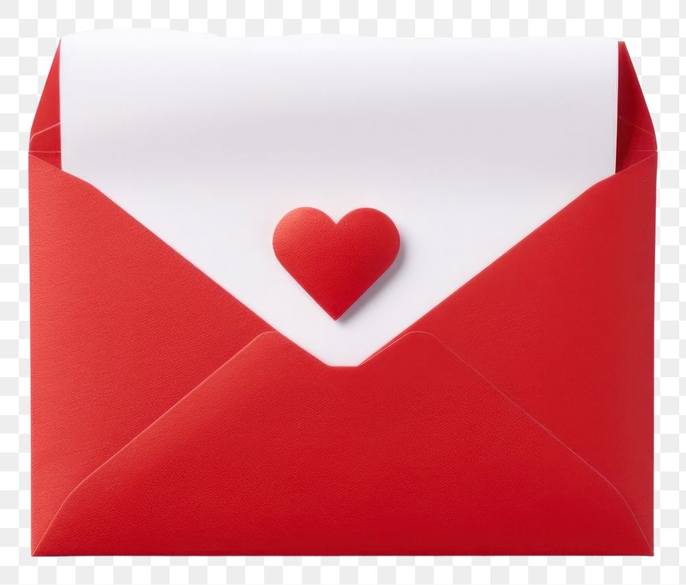 PNG Love letter envelope mail white background. AI generated Image by rawpixel.