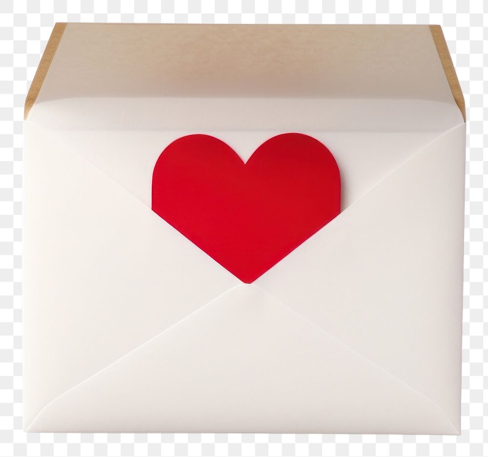 PNG Love letter envelope white background rectangle. AI generated Image by rawpixel.