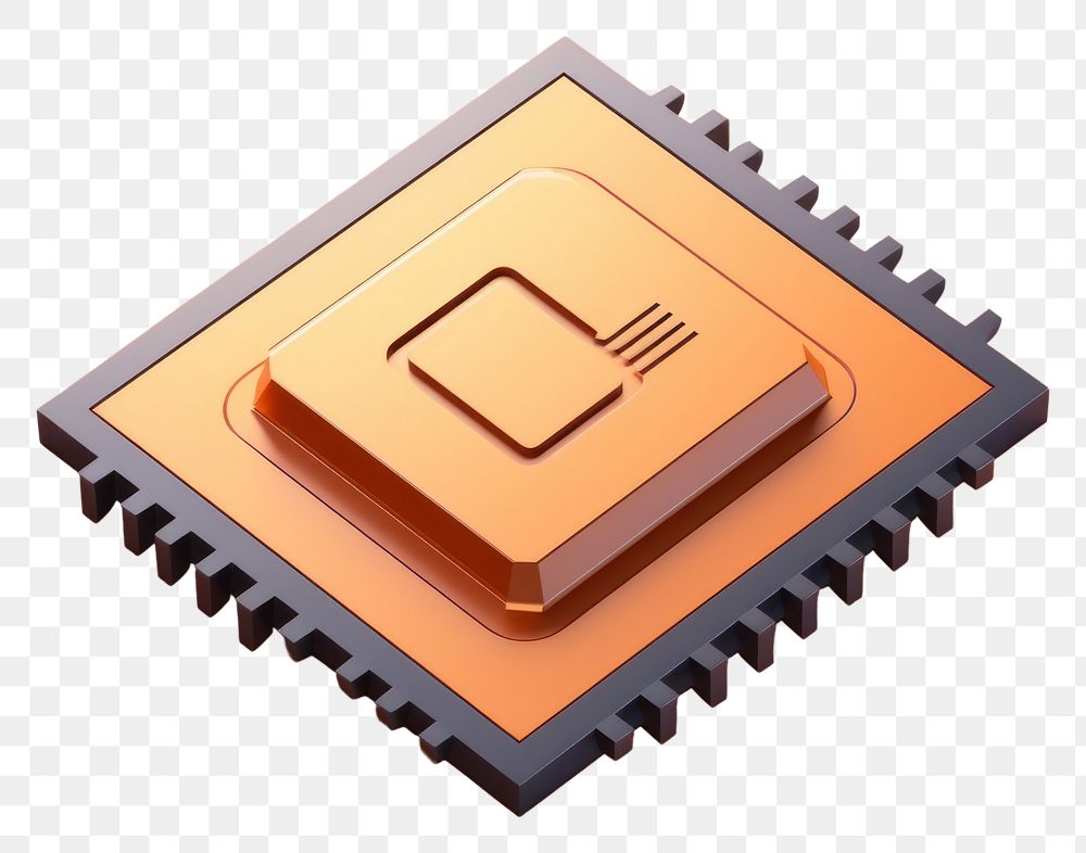 PNG AI memory Chip electronics technology hardware. AI generated Image by rawpixel.