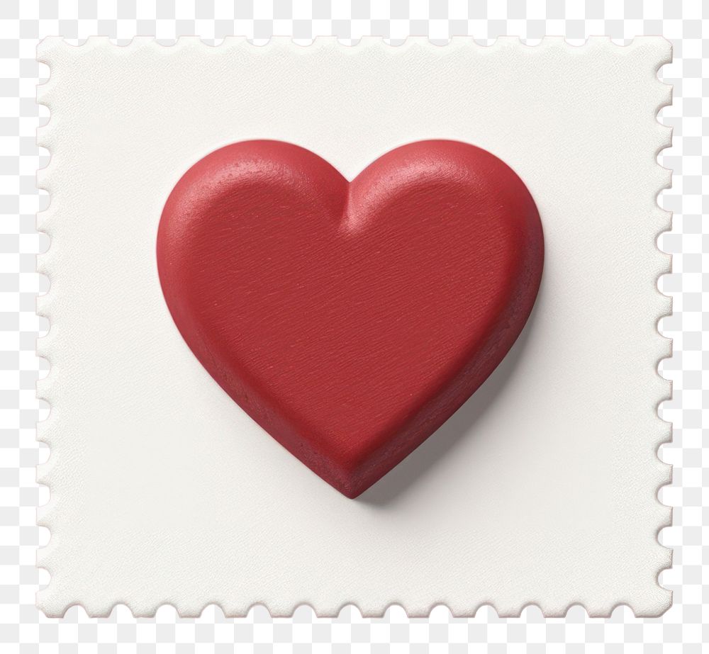 PNG Postage stamp icon heart pattern circle. AI generated Image by rawpixel.