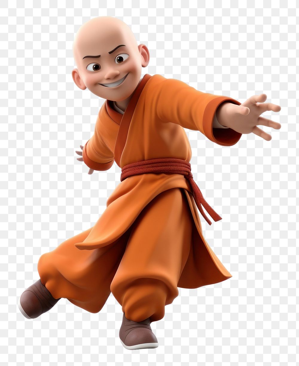 PNG Monk cartoon  balding. 