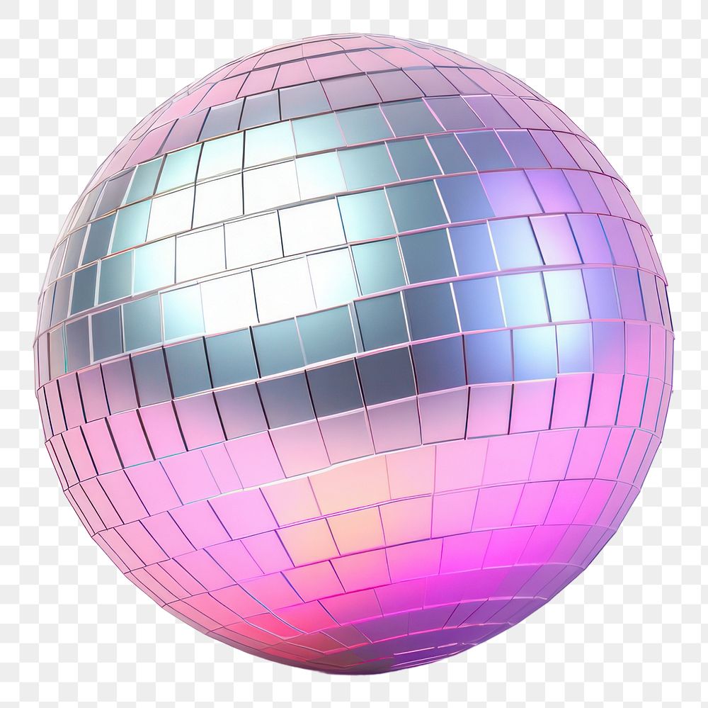 PNG Sphere disco white background celebration. AI generated Image by rawpixel.