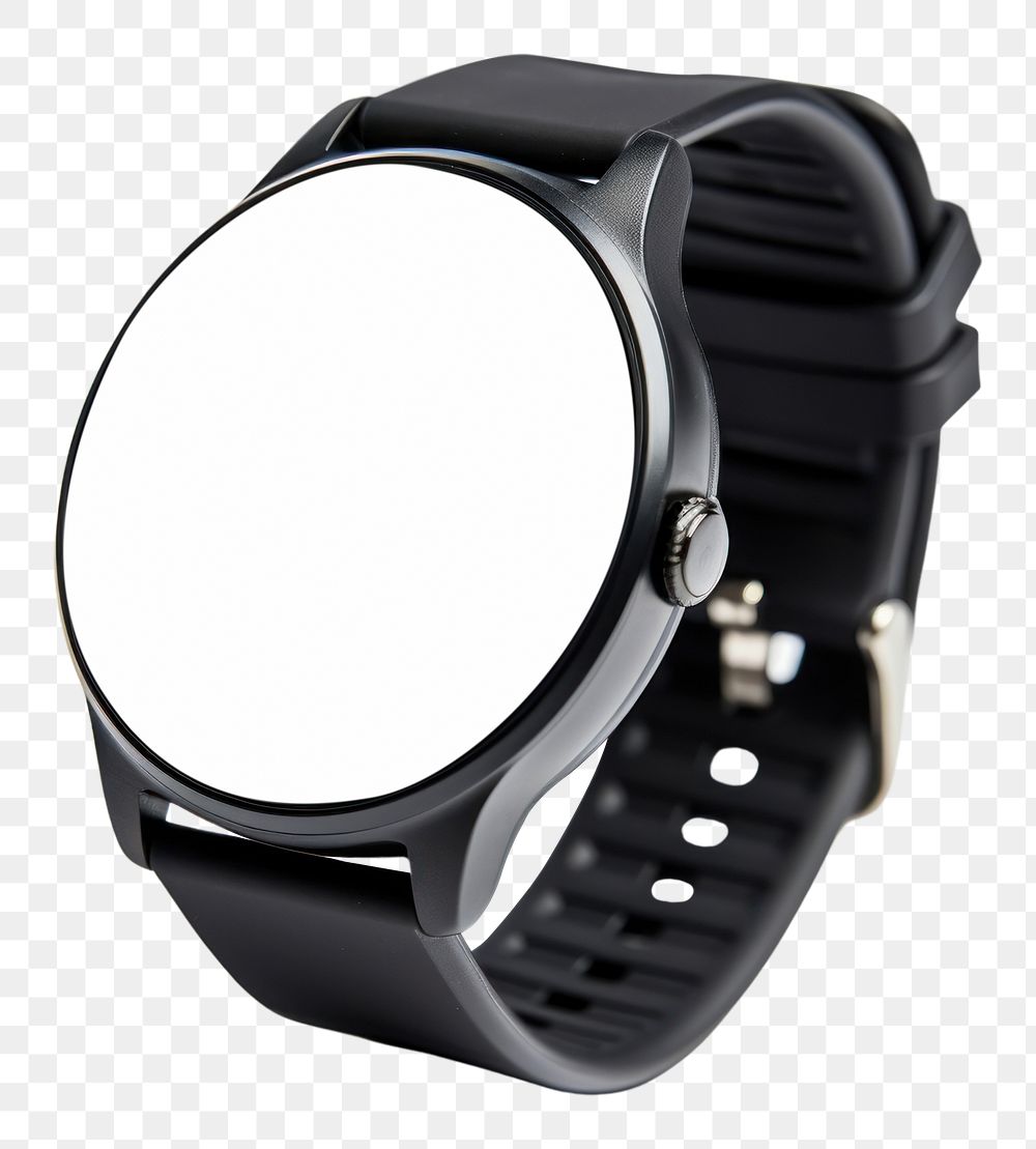 PNG Wristwatch technology screen smart watch. 