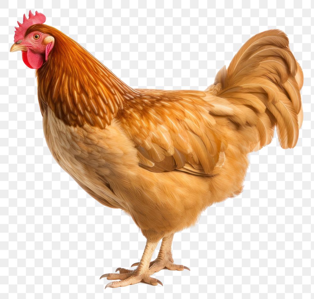 PNG Chicken poultry animal bird. AI generated Image by rawpixel.