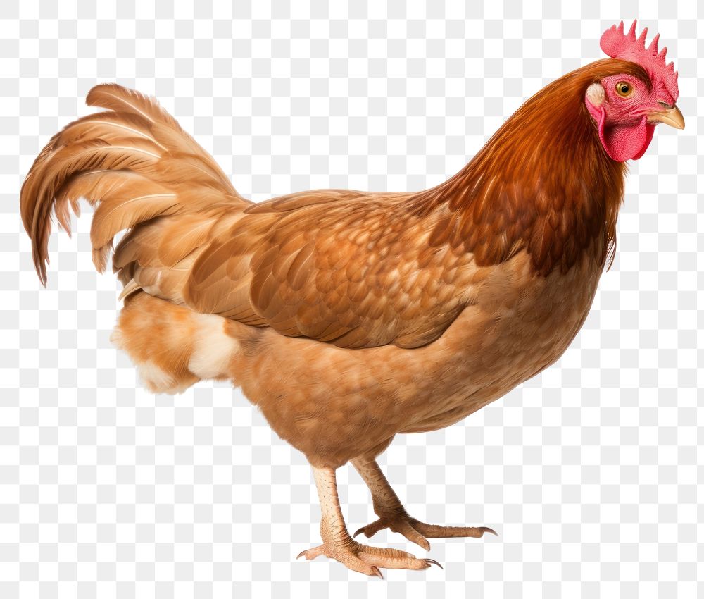 PNG Chicken poultry animal bird. AI generated Image by rawpixel.