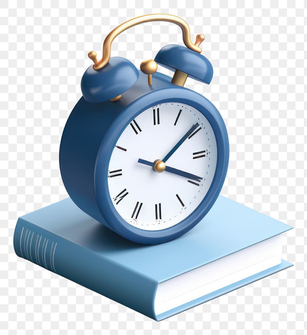 PNG Clock book transparent background publication. AI generated Image by rawpixel.