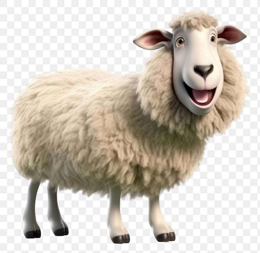 PNG Sheep livestock animal mammal. AI generated Image by rawpixel.