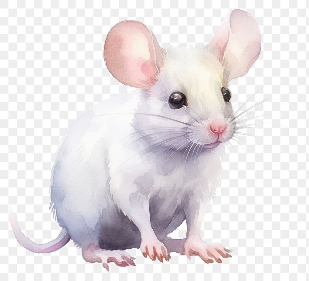 PNG Animal rodent mammal rat. AI generated Image by rawpixel.