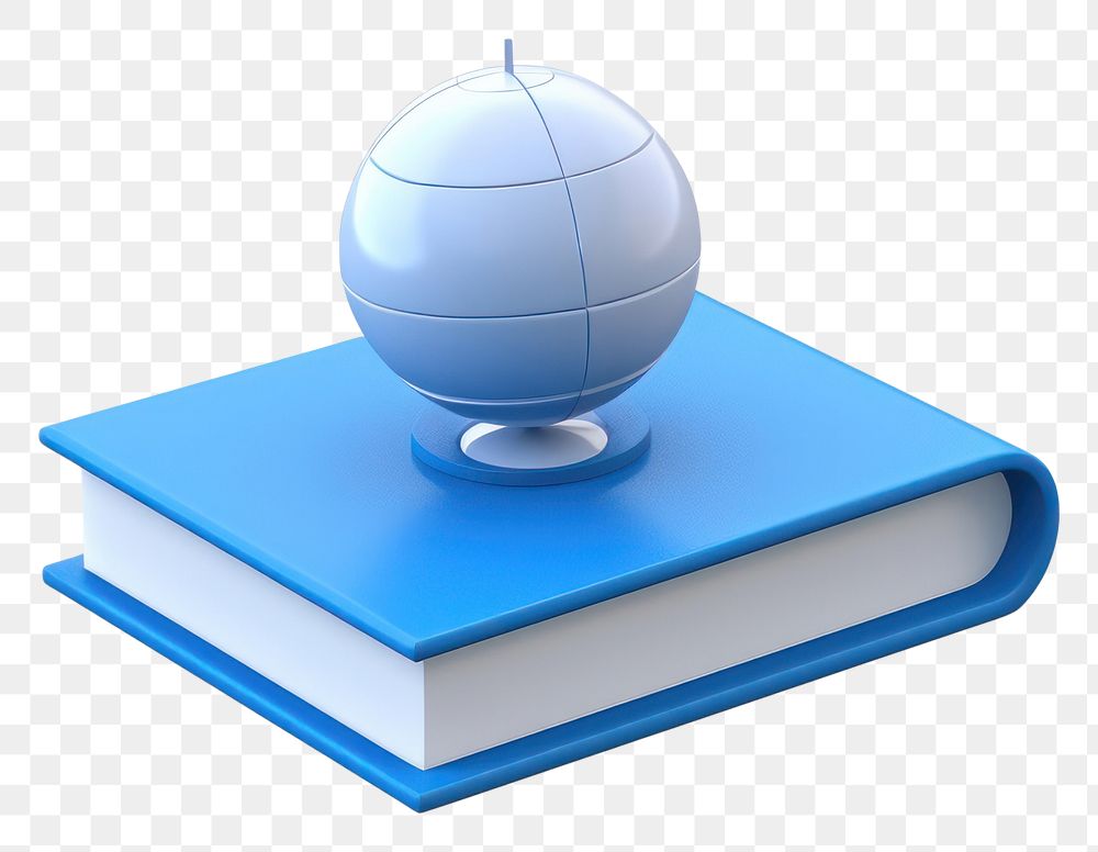 PNG Sphere globe book transparent background. AI generated Image by rawpixel.