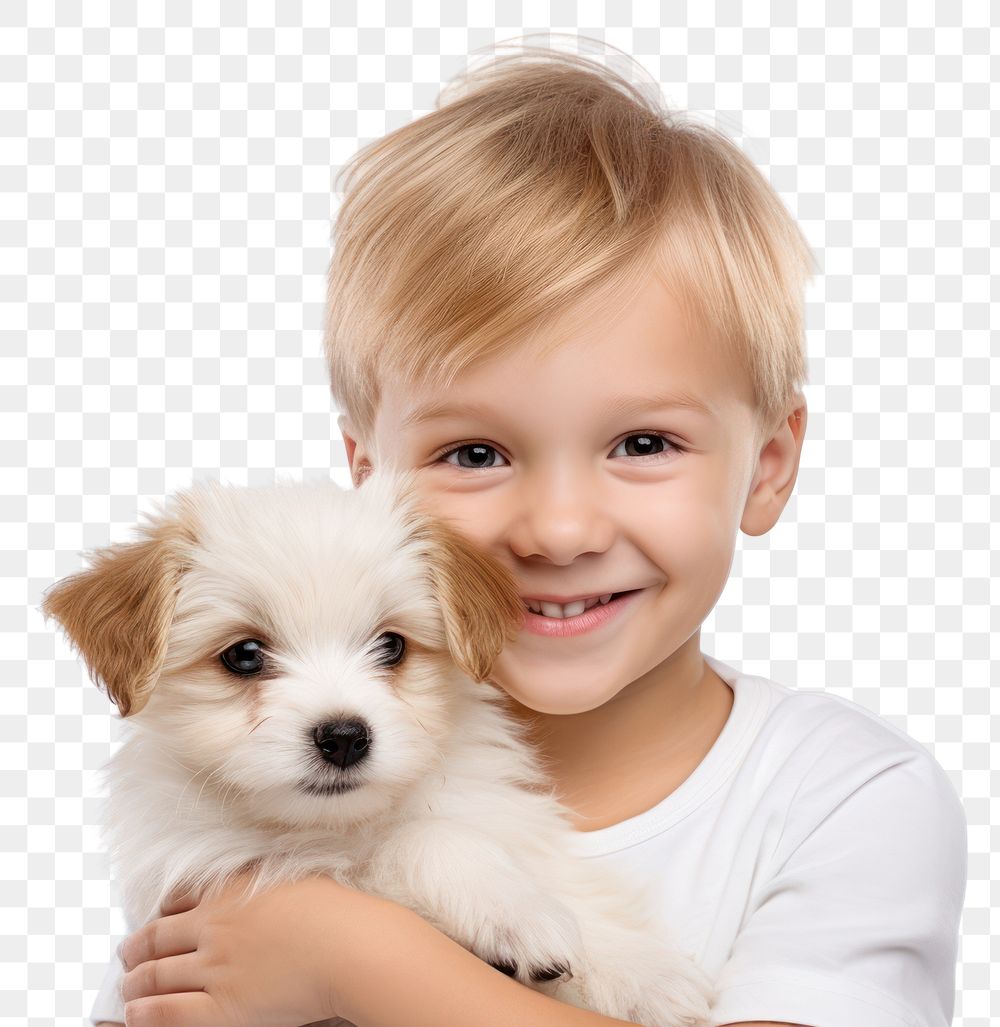 PNG Puppy portrait holding mammal. AI generated Image by rawpixel.