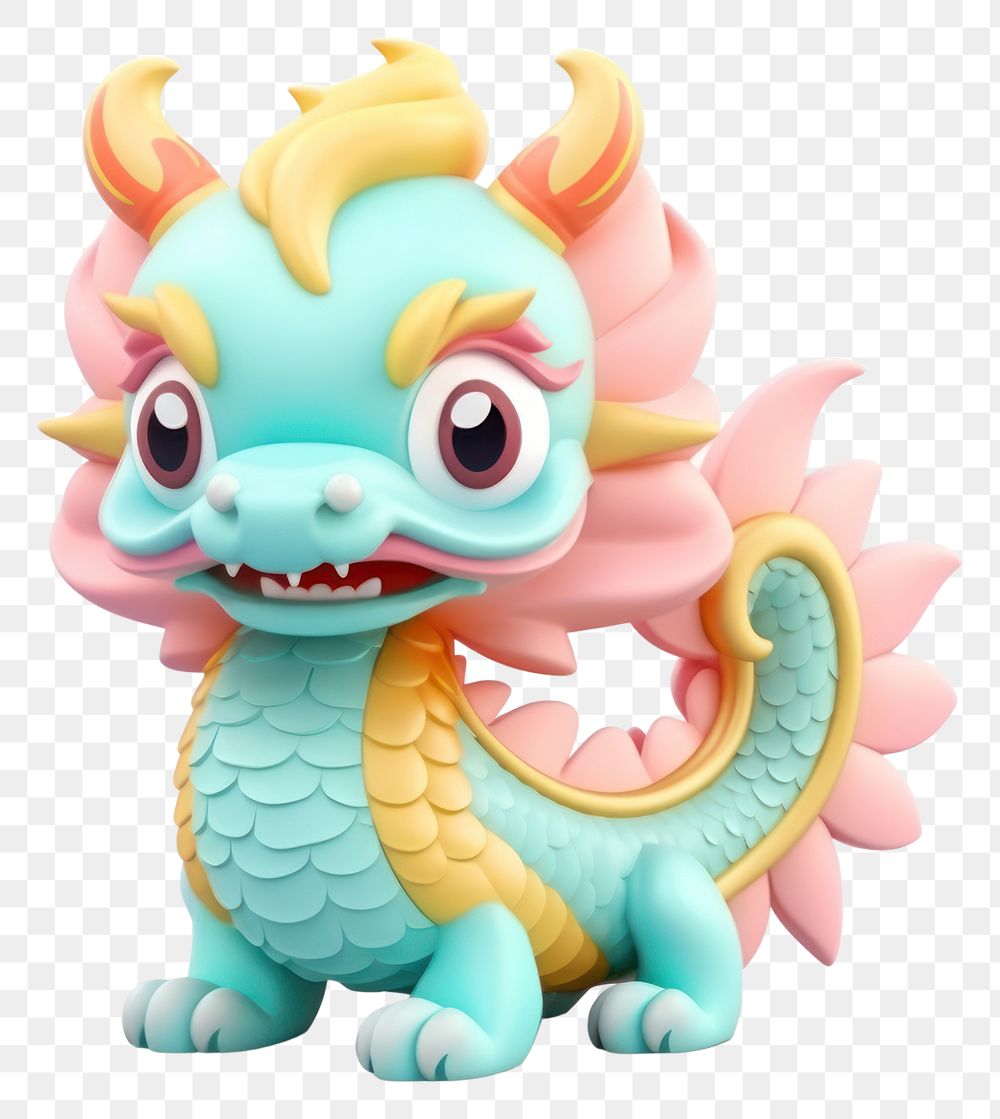 PNG Dragon cute toy transparent background