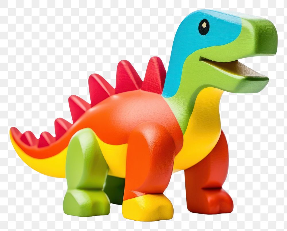 PNG Dinosaur toy representation creativity. AI generated Image by rawpixel.