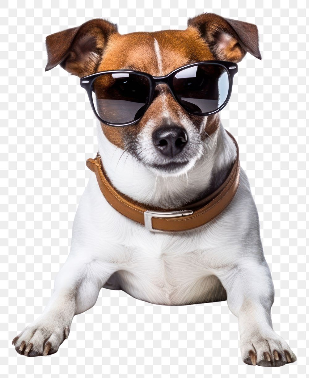 PNG Sunglasses looking mammal animal transparent background