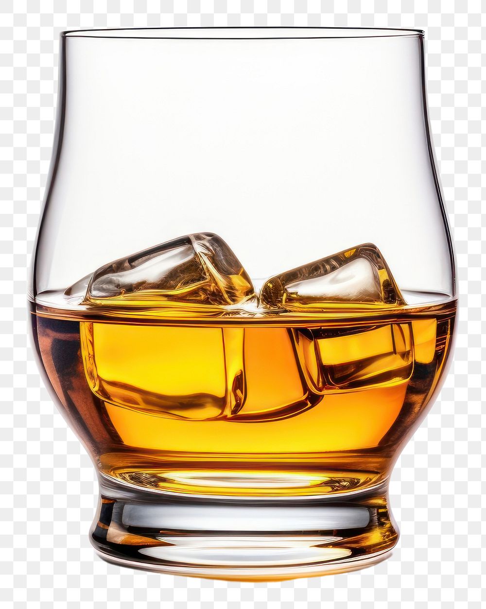 PNG Whisky glass drink transparent background