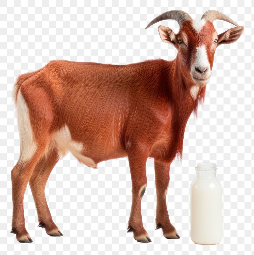 PNG Milk livestock mammal animal. AI generated Image by rawpixel.