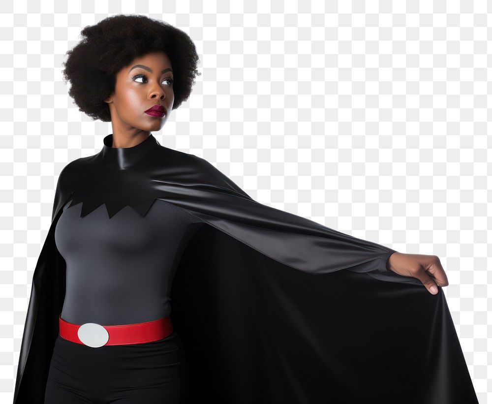 PNG Superhero sleeve female adult. AI generated Image by rawpixel.