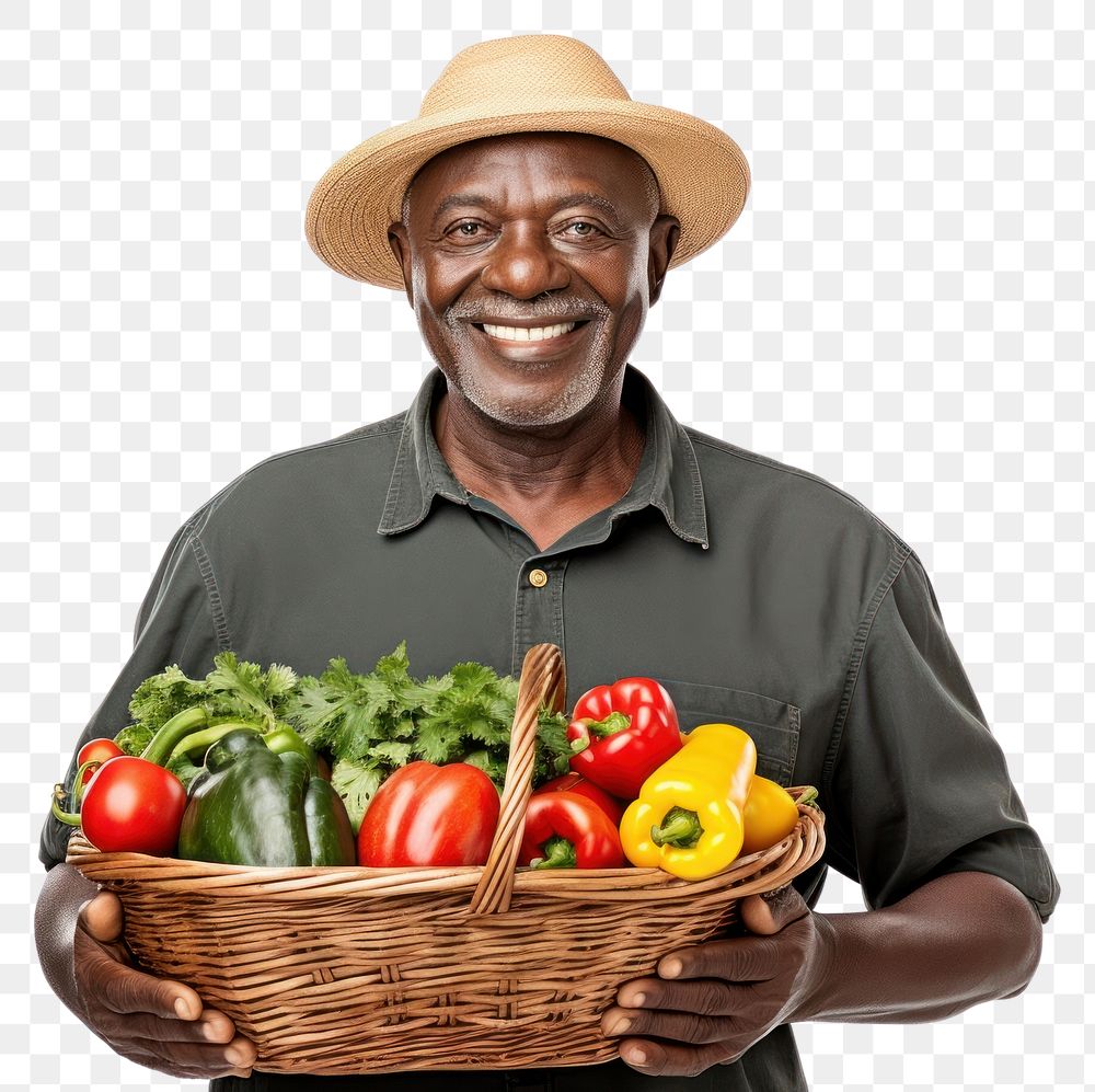 PNG Basket vegetable gardening gardener